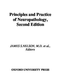 Principles and Practice of Neuropathology