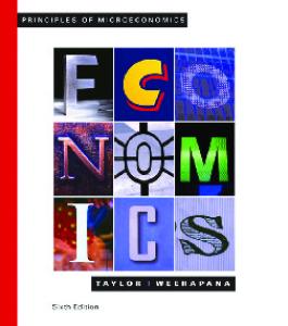 Principles of Microeconomics , Sixth Edition