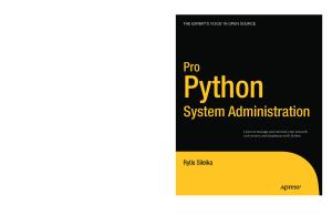 Pro Python System Administration