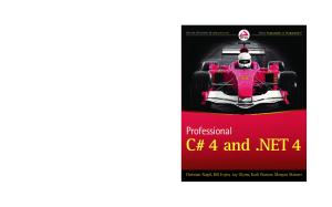 Professional C# 4 and .NET 4 (Wrox Programmer to Programmer)