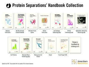 Protein Separations' Handbook Collection