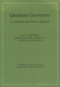 Quantum Geometry. A Statistical Field Theory Approach