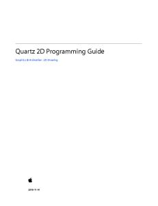 Quartz 2D Programming Guide