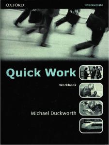 Quick work: Intermediate. Workbook