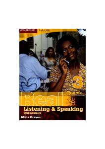 Real Listening and Speaking 3 with Answers ( Cambridge English Skills )