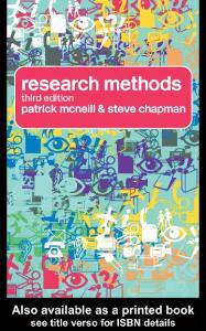 Research Methods (Society Now)