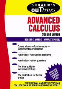 Schaum's Outline of Advanced Calculus (Schaum's Outlines)