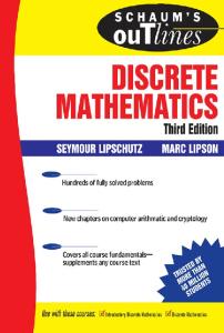 Schaum's outline of theory and problems of discrete mathematics