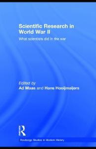 Scientific Research In World War II: What scientists did in the war