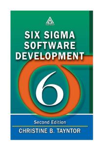 Six Sigma Software Development, Second Edition