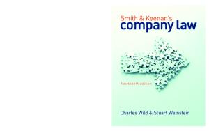 Smith and Keenan's Company Law, 14th Edition