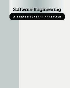 Software Engineering - A Practitioner's Approach