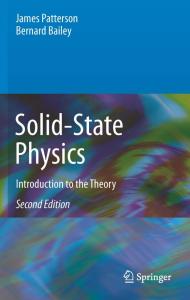Solid-state physics: Introduction to the theory
