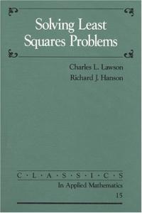 Solving least squares problems