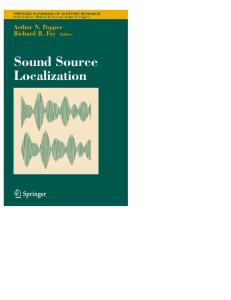 Sound Source Localization (Springer Handbook of Auditory Research)