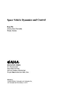 Space Vehicle Dynamics and Control (Kids Go)