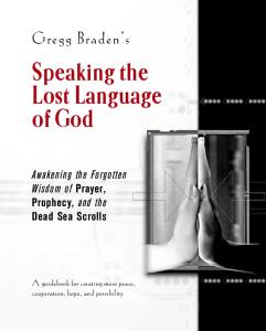 Speaking the Lost Language of God
