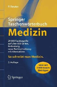 Springer Taschenwörterbuch Medizin (Springer-Wörterbuch)