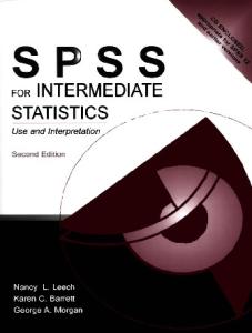 SPSS for intermediate statistics