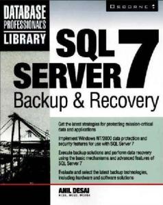 SQL Server 7 Backup & Recovery