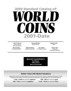 Standard Catalog of World Coins 2001 to Date