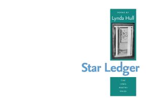 Star Ledger (Iowa Poetry Prize)