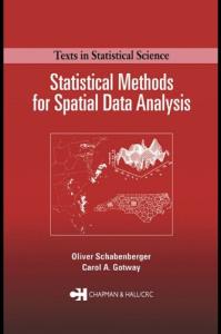 Statistical methods for spatial data analysis