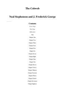 Stephenson, Neal & Frederick George - The Cobweb