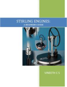 Stirling Engine : A Beginners Guide