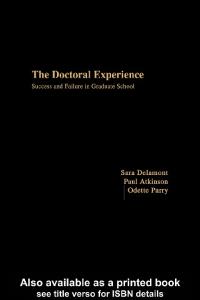Survival and Success in Graduate School: Disciplines, Disciples and the Doctorate