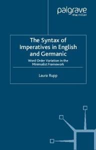 Syntax of Imperatives in English and Geramic: Word Order Variation in the Minimalist Framework
