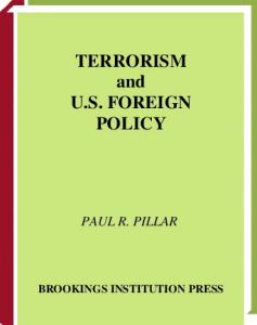 Terrorism and U.S. Foreign Policy