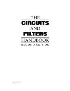 The Circuits and Filters Handbook,