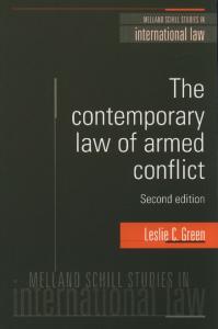 The Contemporary Law of Armed Conflict (Melland Schill Studies in International Law)