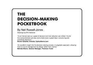 The Decision-Making Pocketbook