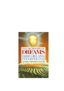 The Dictionary of Dreams - 10,000 Dreams Interpreted
