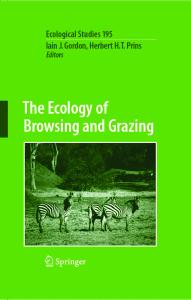 The ecology of browsing and grazing