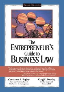 The entrepreneur's guide to business law