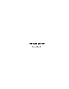 The Gift Of Fire