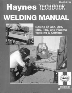 The Haynes Welding Manual