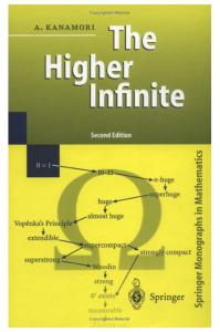 The Higher Infinite: Large Cardinals in Set Theory from Their Beginnings (Springer Monographs in Mathematics)
