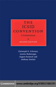 The ICSID Convention: A Commentary