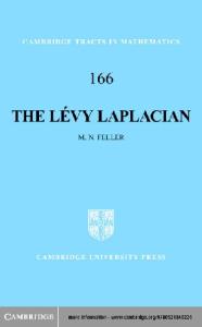The Lévy Laplacian (Cambridge Tracts in Mathematics)