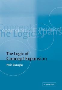 The logic of concept expansion