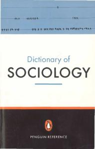 The Penguin Dictionary of Sociology (Penguin Dictionary)