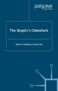 The Sceptic's Oakeshott