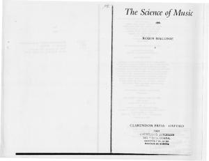 The Science of Music