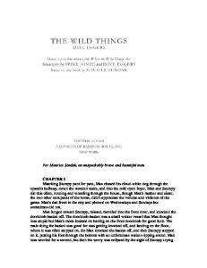 The Wild Things (Vintage)