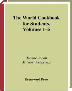 The World Cookbook for Students Five volumes