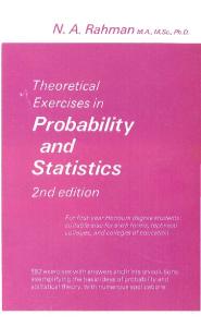 Theoretical Exercises in Probability and Statistics, 2nd Edition